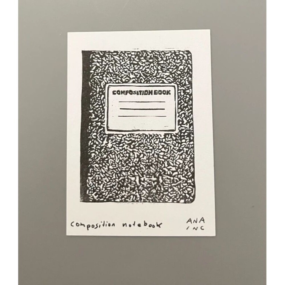 Ana Inciardi Mini Print - Composition Book